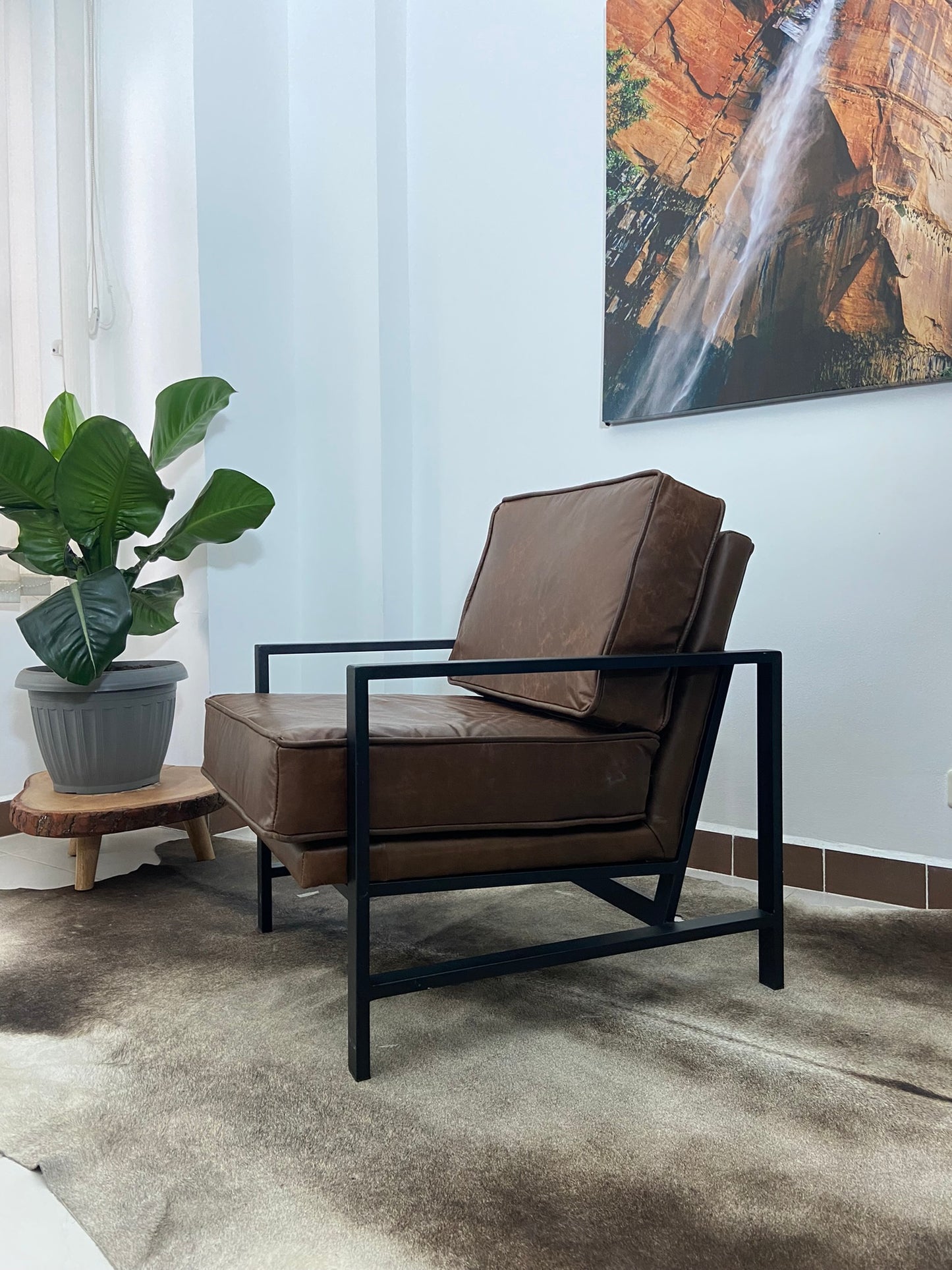 Poltrona en cuero ¨OPORTO¨