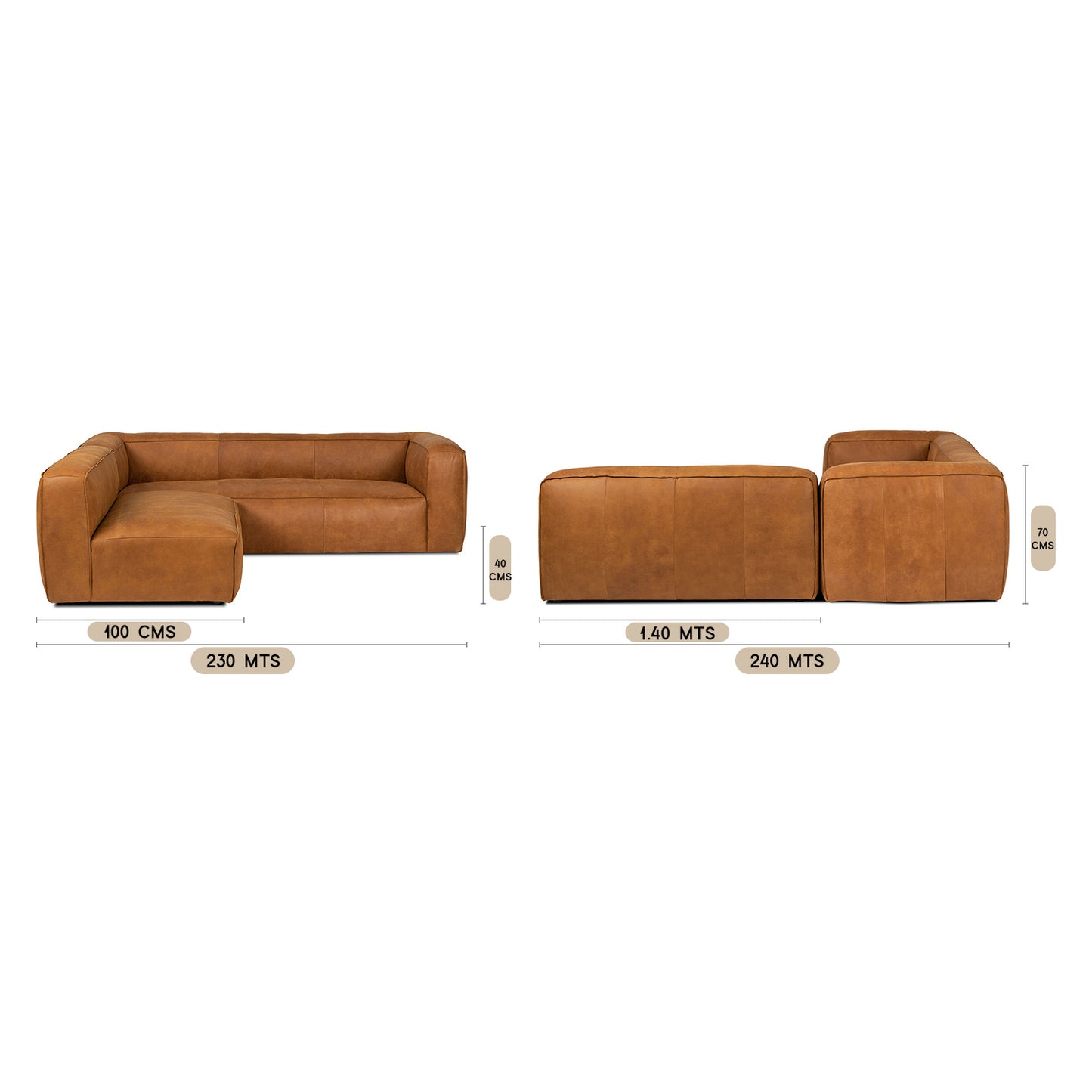 Modular en Cuero "MOSCU"