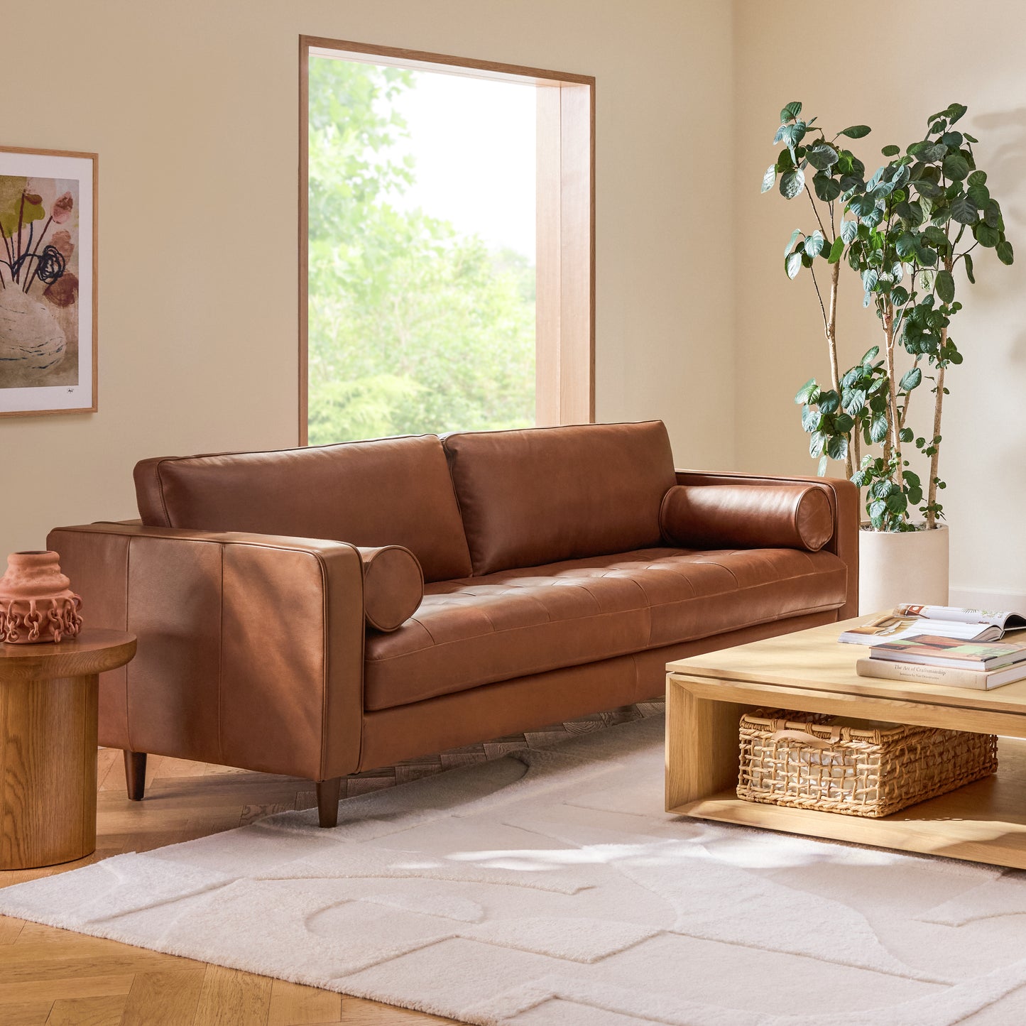 Sofá en Cuero "FIXO"