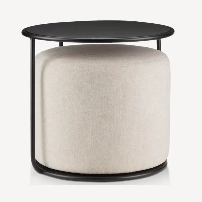 Mesa de centro con puff ¨DUO¨