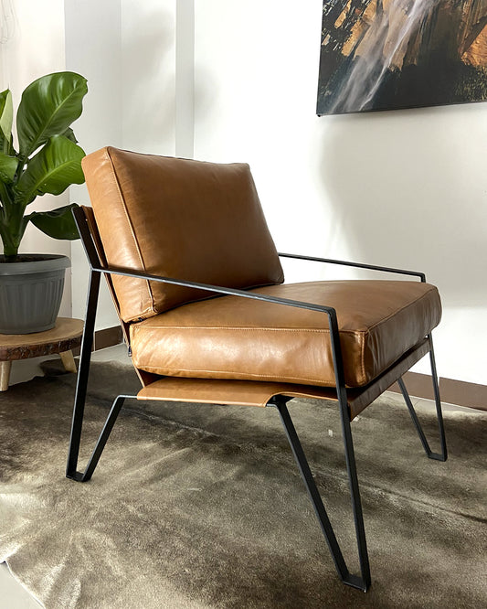 Poltrona en cuero ¨PRAGA¨