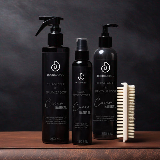 KIT DE LIMPIEZA, HIDRATACIÓN Y CUIDADO DEL CUERO