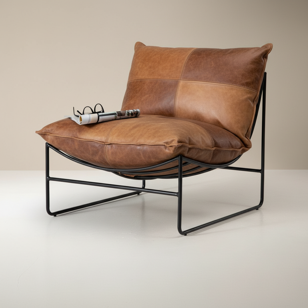 Poltrona en cuero ¨COUCH¨