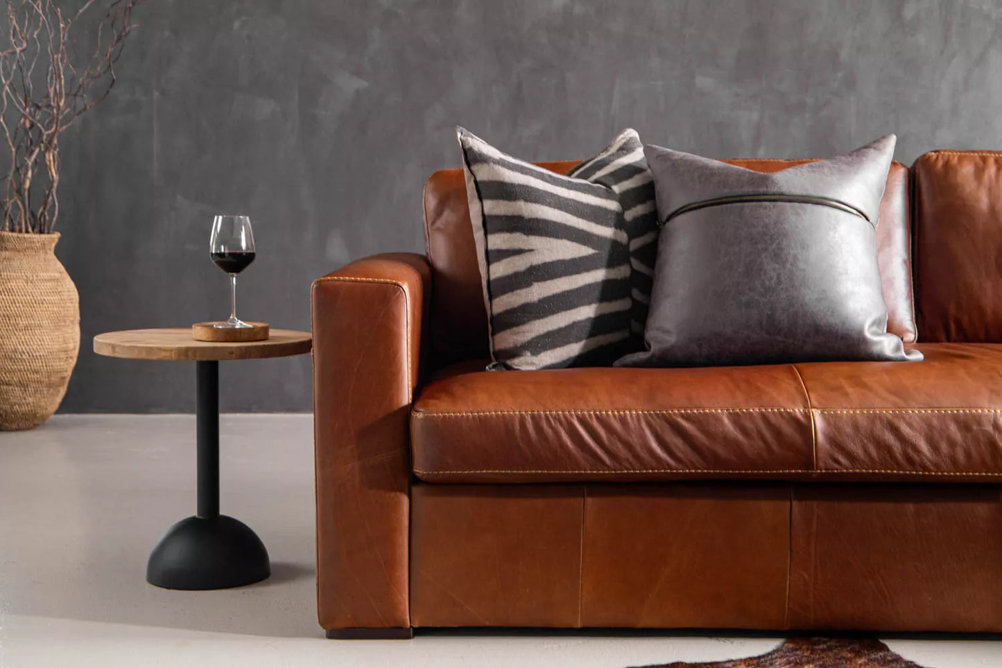 Sofá en Cuero "HAVANA"