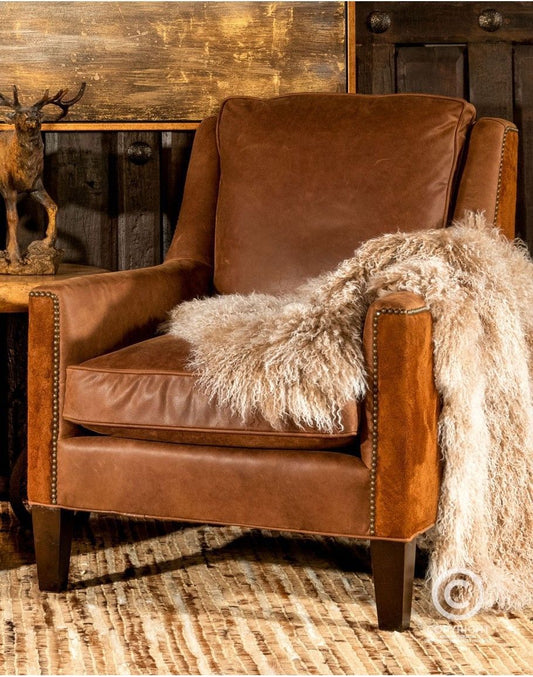 Poltrona en cuero "ALASKA¨