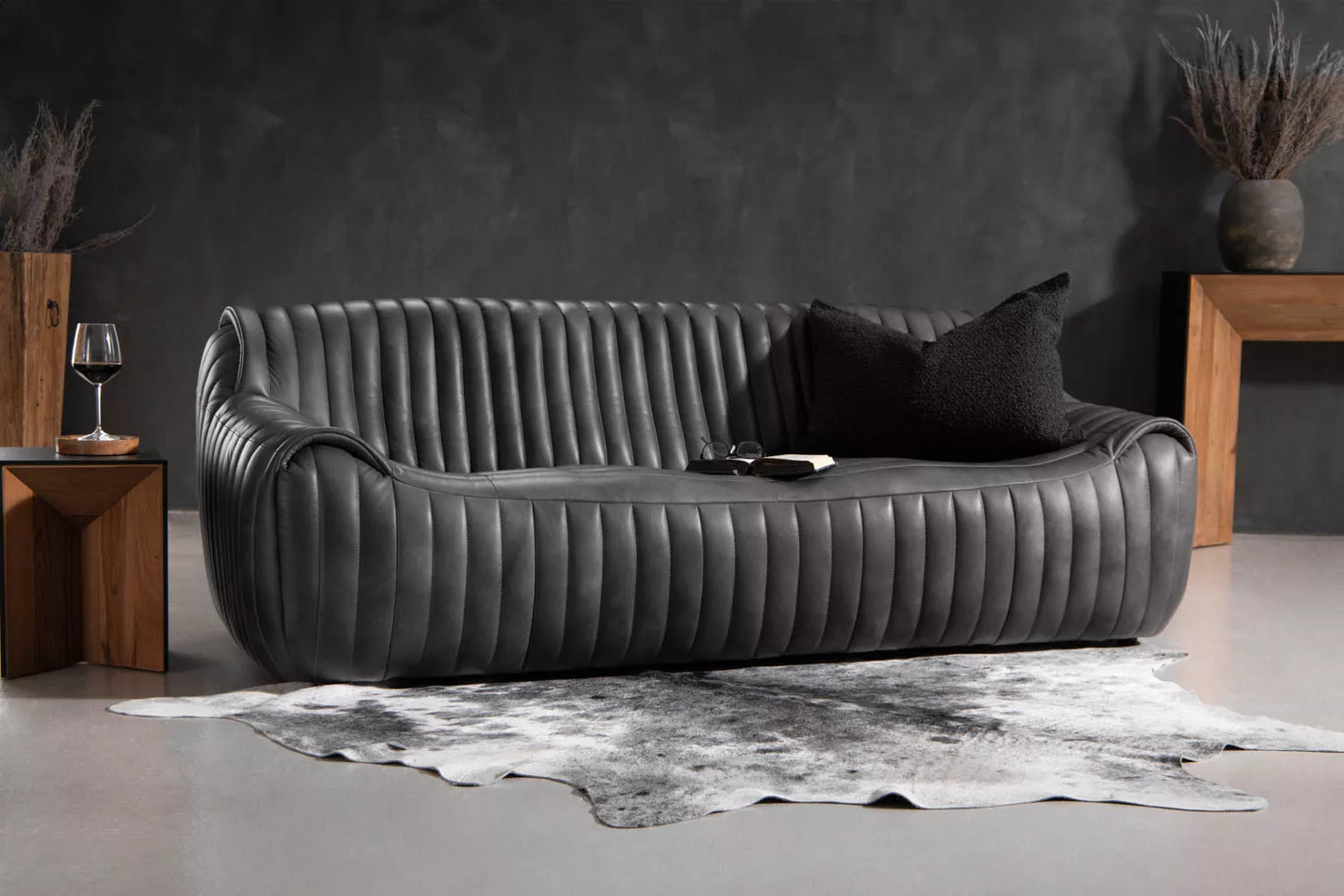 Sofá en Cuero "GRECIA"