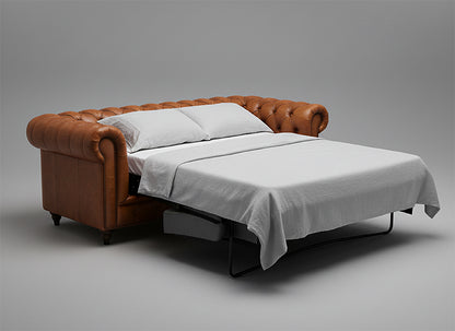 SofáCama en Cuero ¨CHESTERFIELD¨
