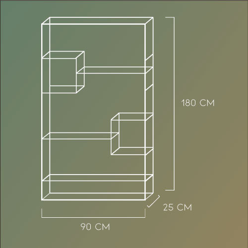Estantería ¨FIREPLAZZE¨