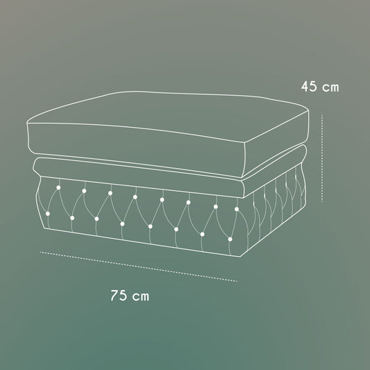 Puff ¨CAPITONEADO¨