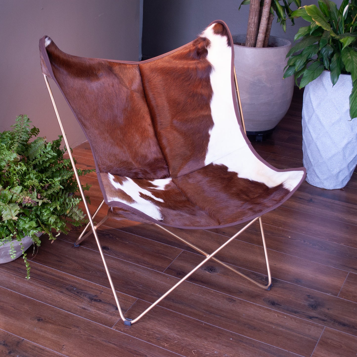 Silla Mariposa Cuero Genuino (BKF)