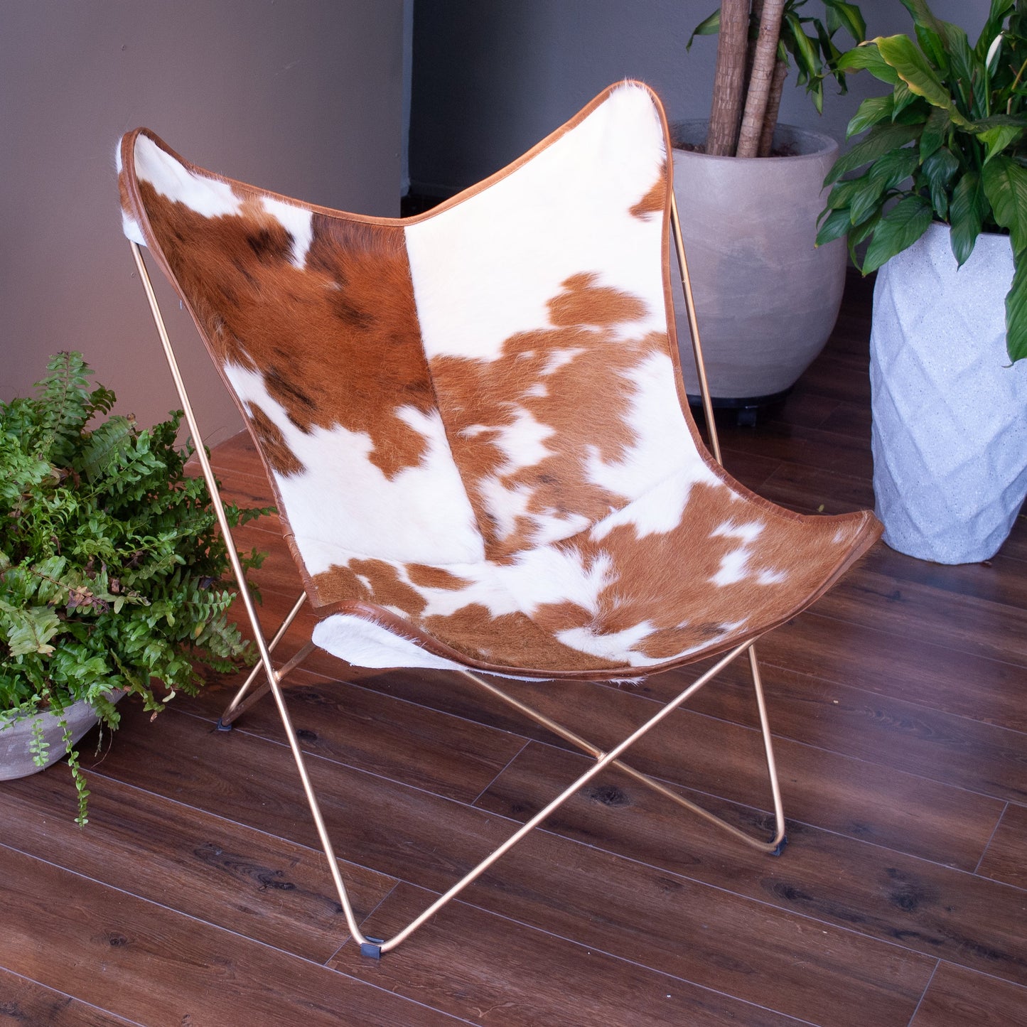 Silla Mariposa Cuero Genuino (BKF)