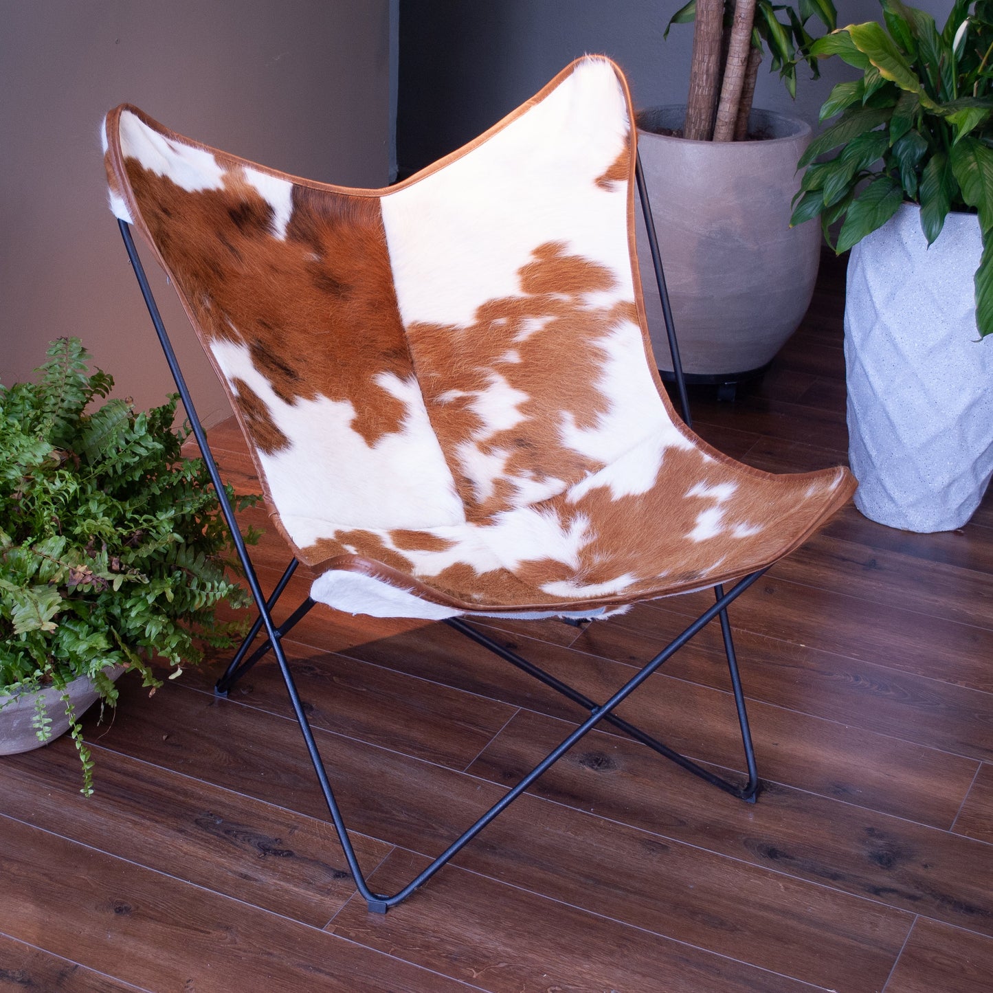 Silla Mariposa Cuero Genuino (BKF)