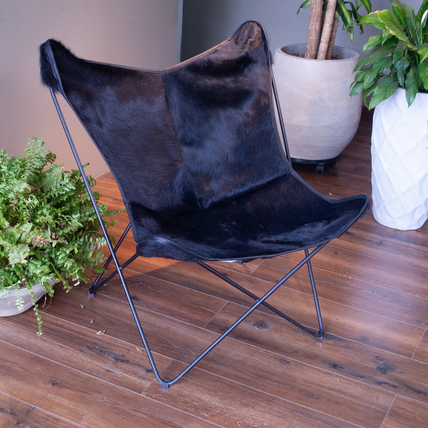 Silla Mariposa Cuero Genuino (BKF)