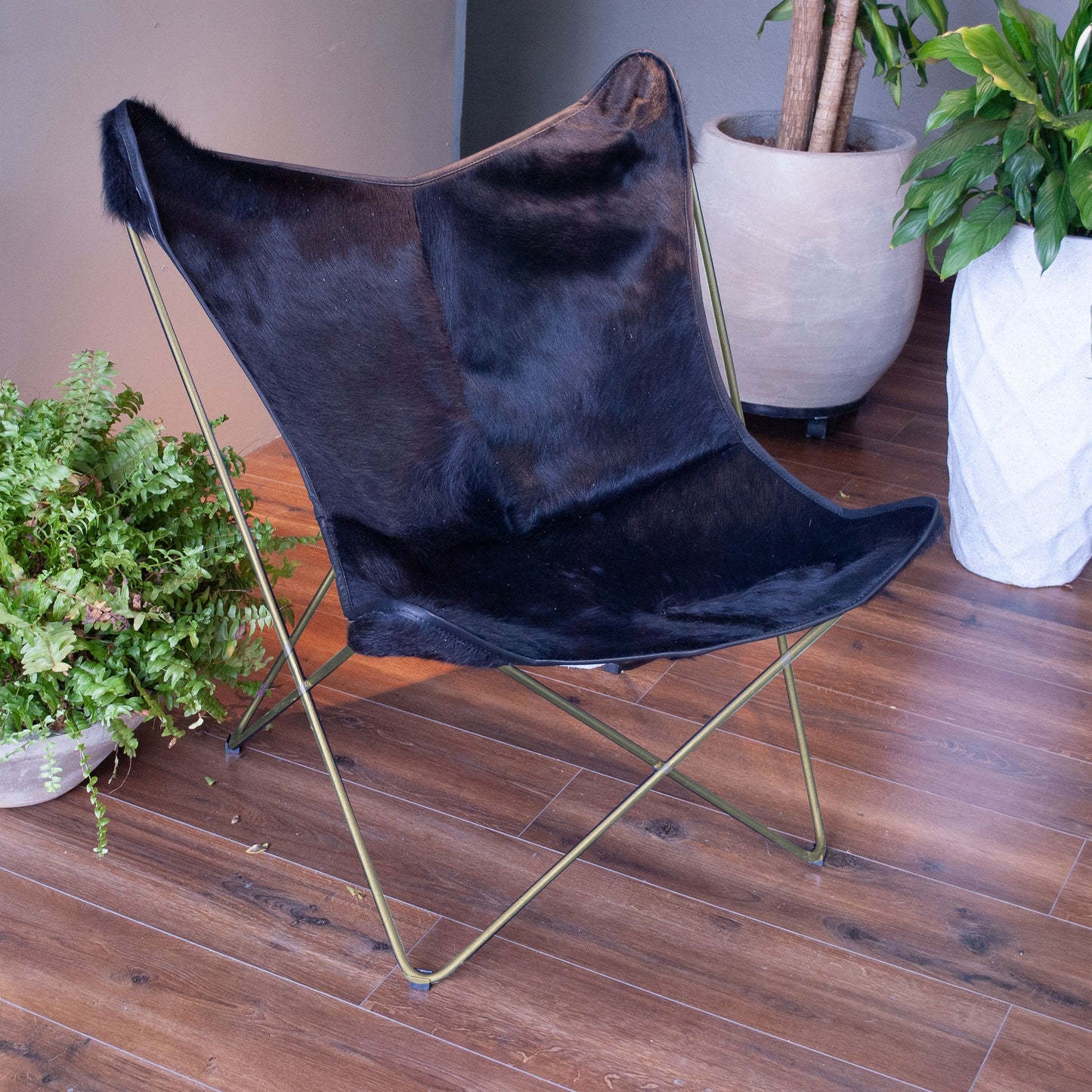 Silla Mariposa Cuero Genuino (BKF)