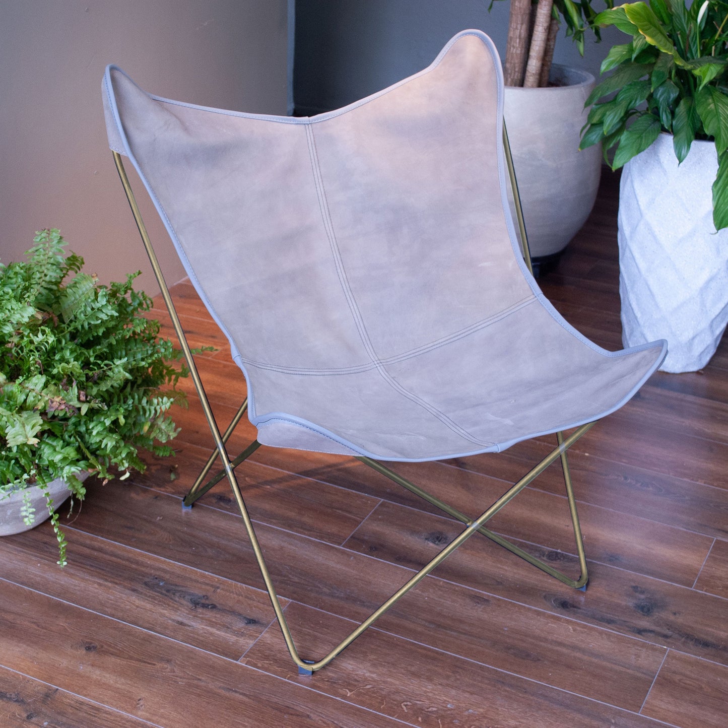 Silla Mariposa Cuero Genuino (BKF)