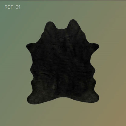 Alfombra de cuero natural