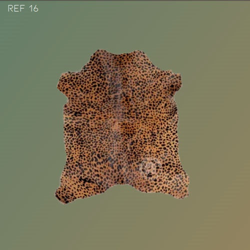 Alfombra de cuero natural