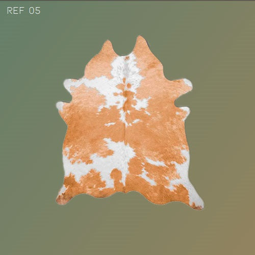 Alfombra de cuero natural