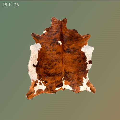 Alfombra de cuero natural