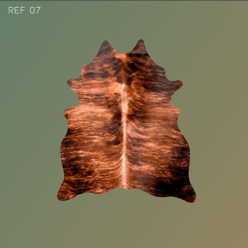 Alfombra de cuero natural