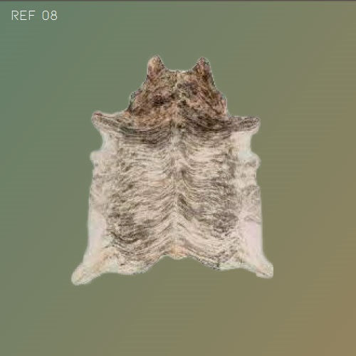 Alfombra de cuero natural